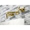 Kingston Brass KS6122ZX Two-Handle Wall Mount Bathroom Faucet, Polished Brass KS6122ZX - alternate 4